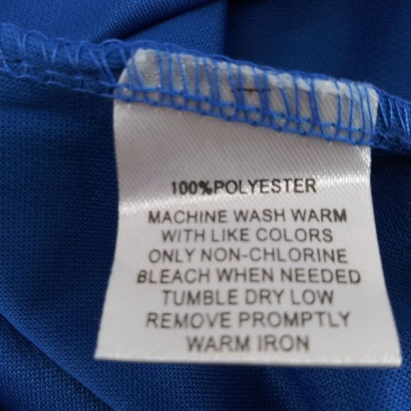 Grey Matter Concepts Polo Shirt Mens XL Blue Collared Short Sleeve Activewear - Picture 5 of 5